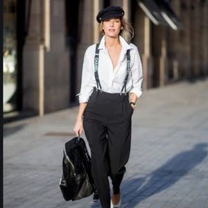 Chanel vintage suspenders